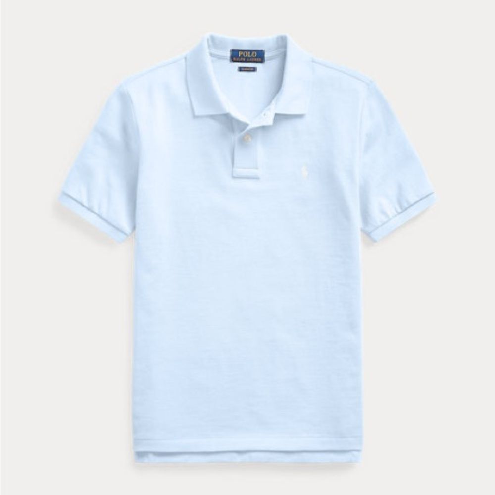 Polo Ralph Lauren boys The Iconic Mesh Polo Shirt size 16 NWT in packaging